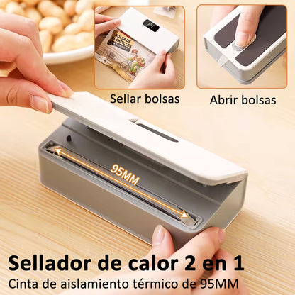 Selladora Magnética: El sellador de bolsas de cocina definitivo