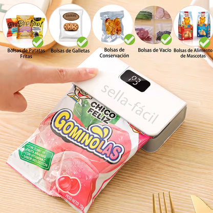 Selladora Magnética: El sellador de bolsas de cocina definitivo